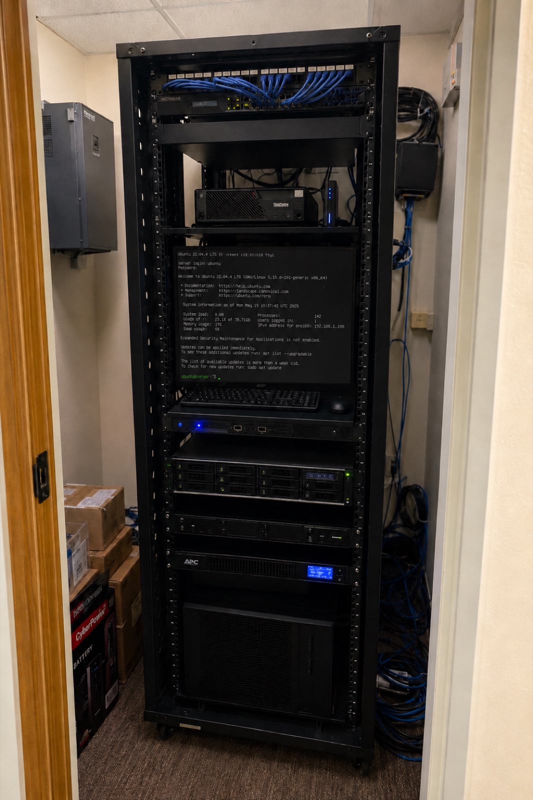 On-site IT support at a Port St. Lucie business, handled by Operamatix.